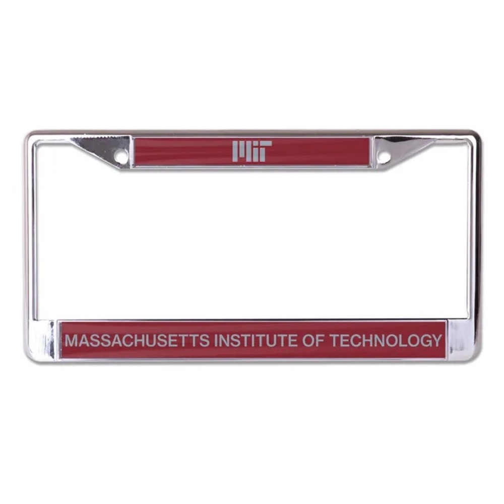 Massachusetts Institute of Technology MIT License Plate Frame